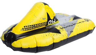 Puhallettava Pulkka Snowglider Inflatable Bouncy Blizzard, Schreuders Sport Yellow/Black/Grey kaina ir informacija | Pulkat, liukurit ja kelkat | hobbyhall.fi