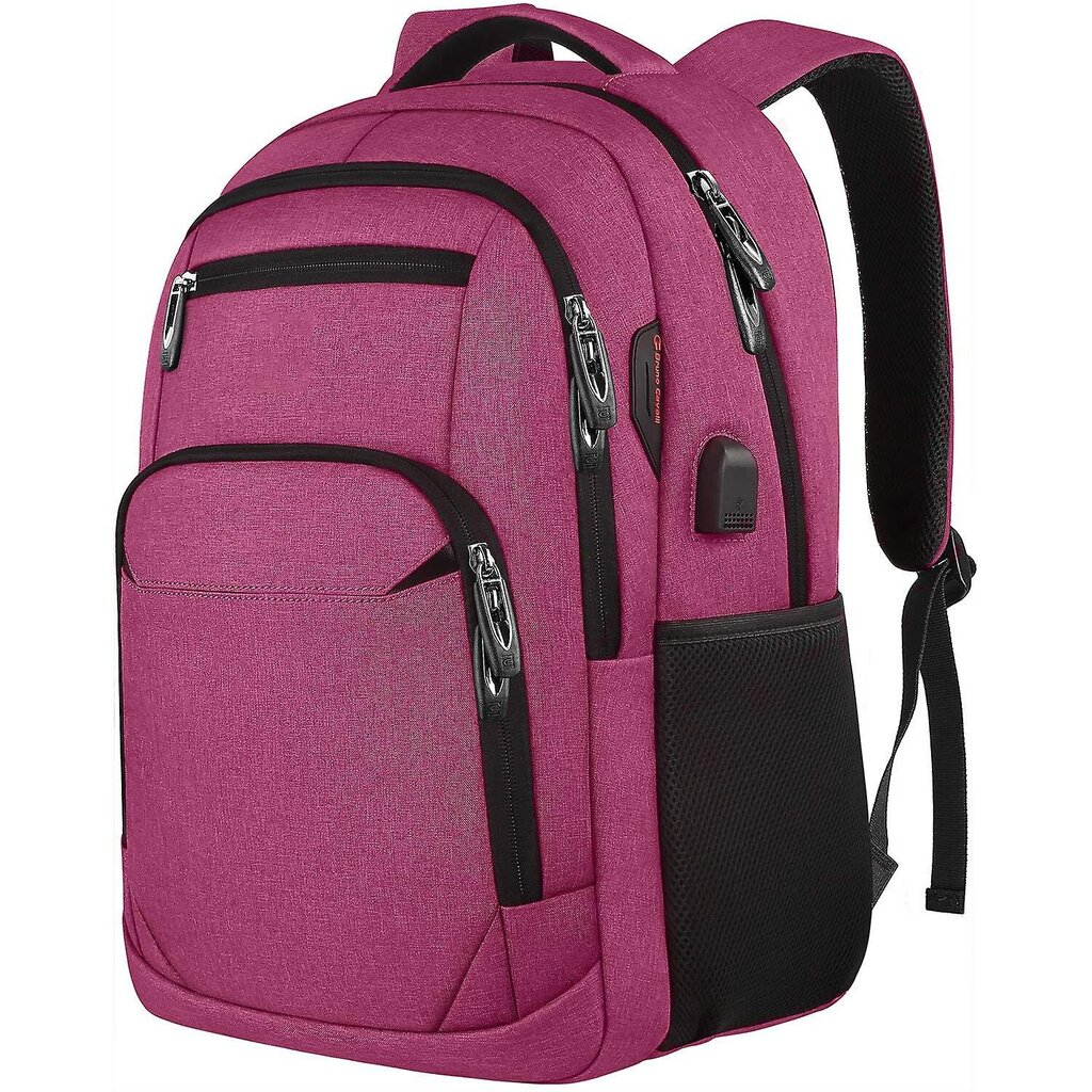 Naisten/miesten reppu Vedenpitävä Large Capacity Multi Pocket Casual 33 x 46 x 20 cm hinta ja tiedot | Tietokonelaukut | hobbyhall.fi