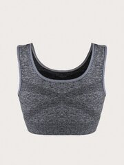 Plus Solid Wireless Bra·Grey·1XL hinta ja tiedot | Naisten aluspaidat | hobbyhall.fi