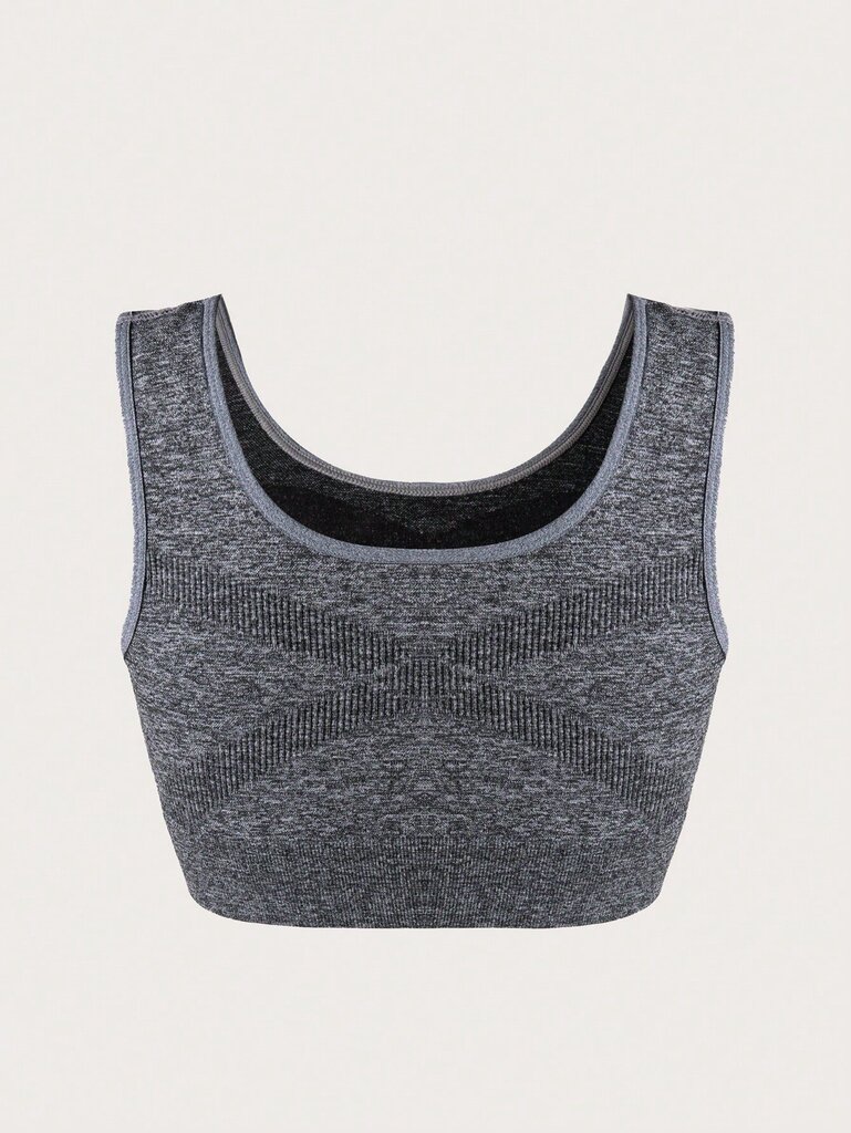 Plus Solid Wireless Bra·Grey·1XL hinta ja tiedot | Naisten aluspaidat | hobbyhall.fi