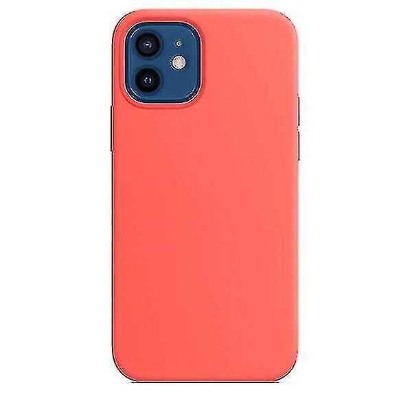 Silikonikotelo iPhone 12 ja 12 Pro12 Pro MAXPink Citrus -puhelimille hinta ja tiedot | Puhelimen kuoret ja kotelot | hobbyhall.fi