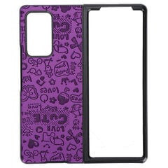 Taittuva näyttö Kevyt puhelinkotelon suojakuori Samsung Galaxy Z FOLD 2Purple -puhelimelle hinta ja tiedot | Puhelimen kuoret ja kotelot | hobbyhall.fi