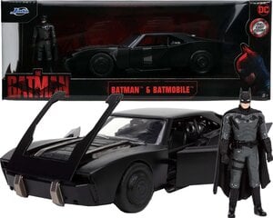 Sarja Jada Toys - Batmobile ja Batman-hahmo. hinta ja tiedot | Poikien lelut | hobbyhall.fi