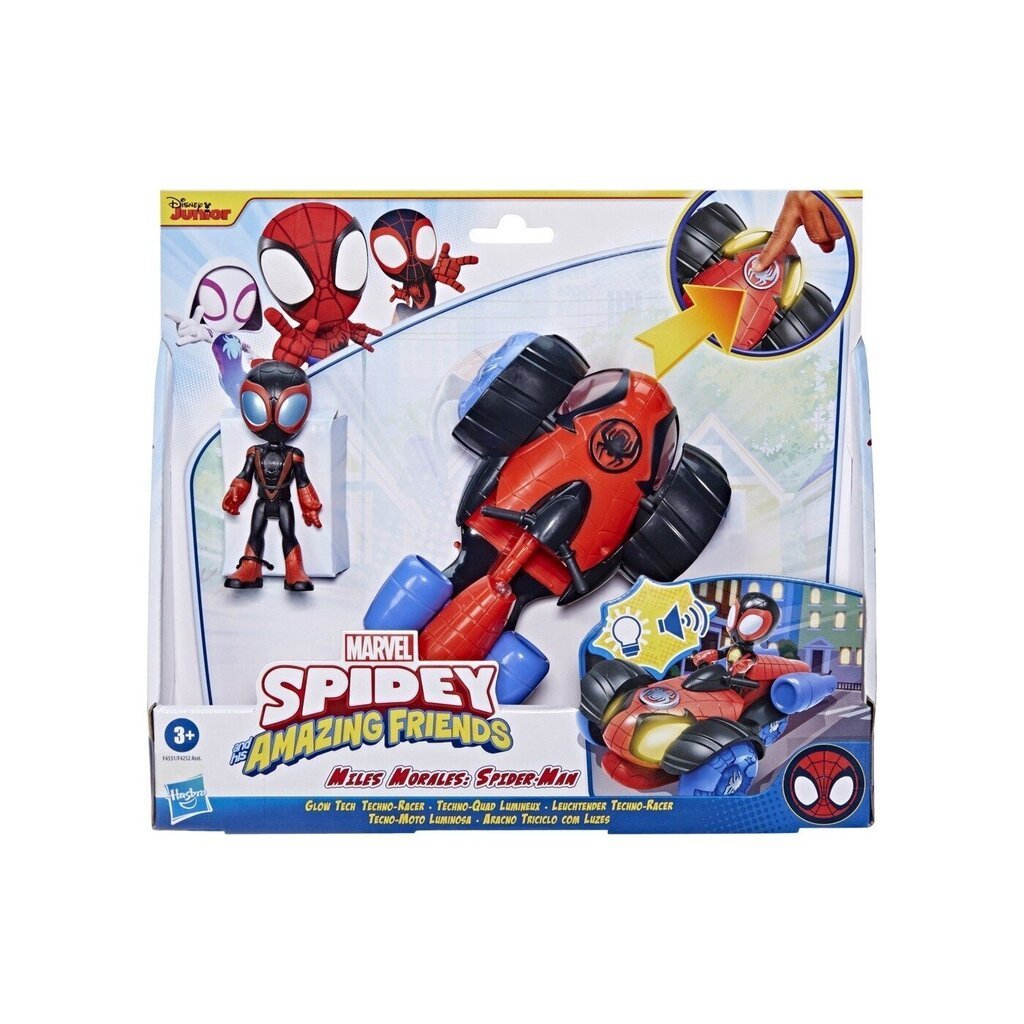 Hasbro Marvel Spidey hahmo ja auto hinta ja tiedot | Poikien lelut | hobbyhall.fi