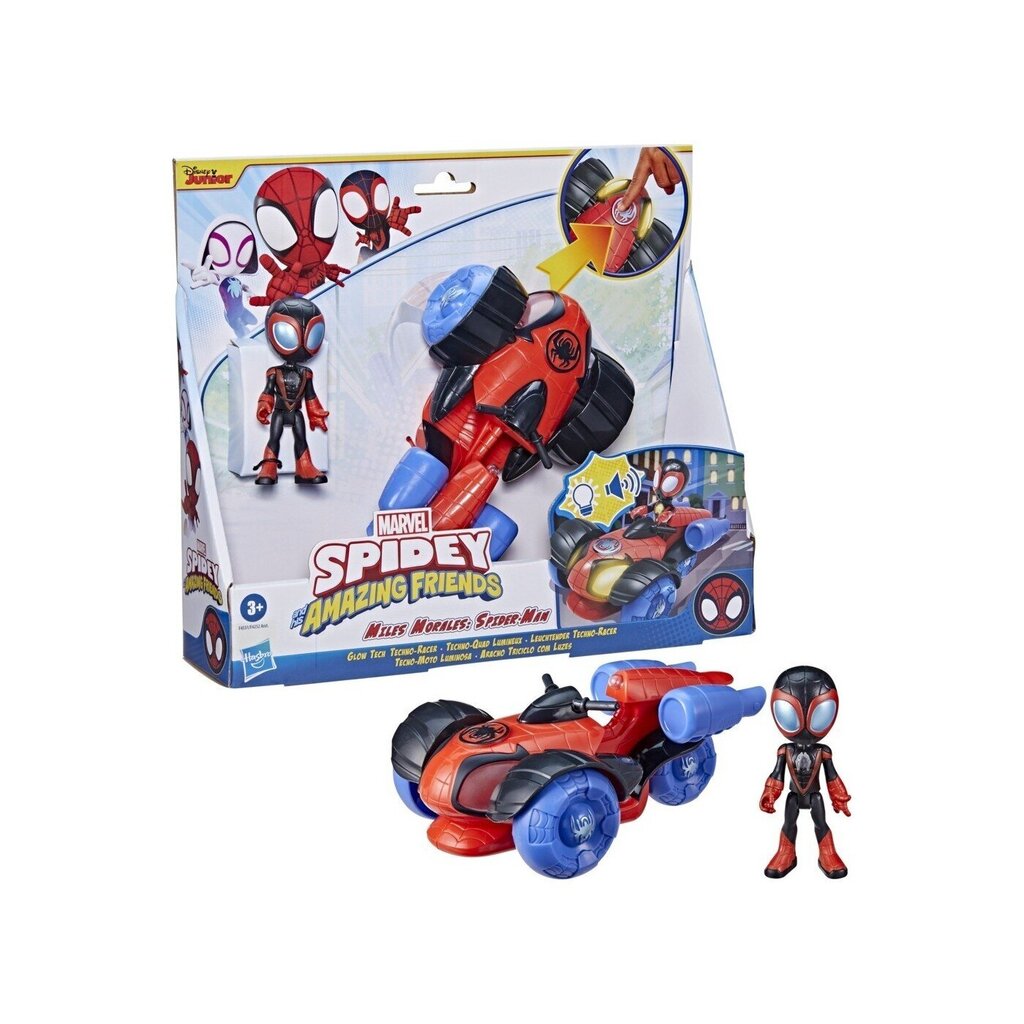 Hasbro Marvel Spidey hahmo ja auto hinta ja tiedot | Poikien lelut | hobbyhall.fi