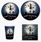 Kertakäyttöastiat, Halloween, 40 kpl hinta ja tiedot | Tarjoiluastiat ja aterimet juhliin | hobbyhall.fi