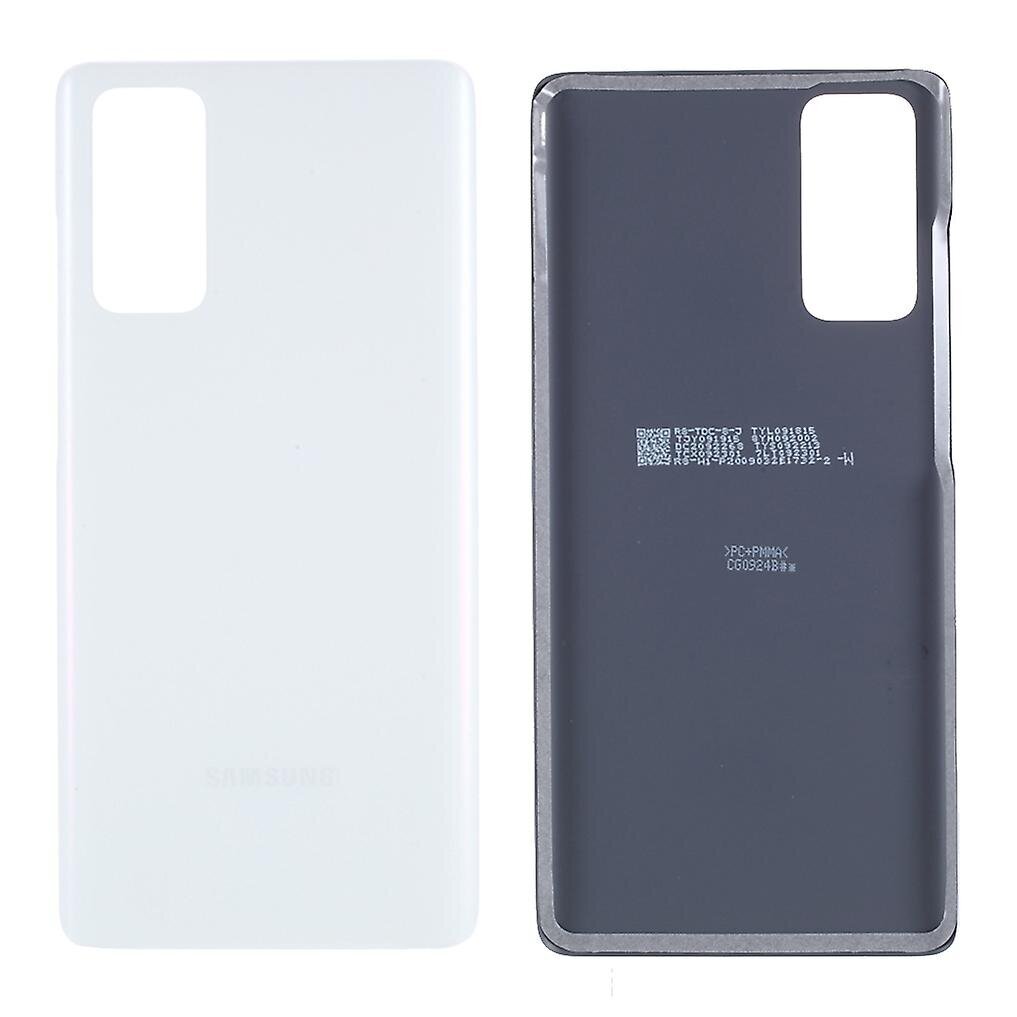 Samsung Galaxy S20 FE/S20 Lite G780 G781 OEM:n takaosan akun kotelon kannen vaihtoSamsung Galaxy S20 FEWhite hinta ja tiedot | Puhelimen kuoret ja kotelot | hobbyhall.fi