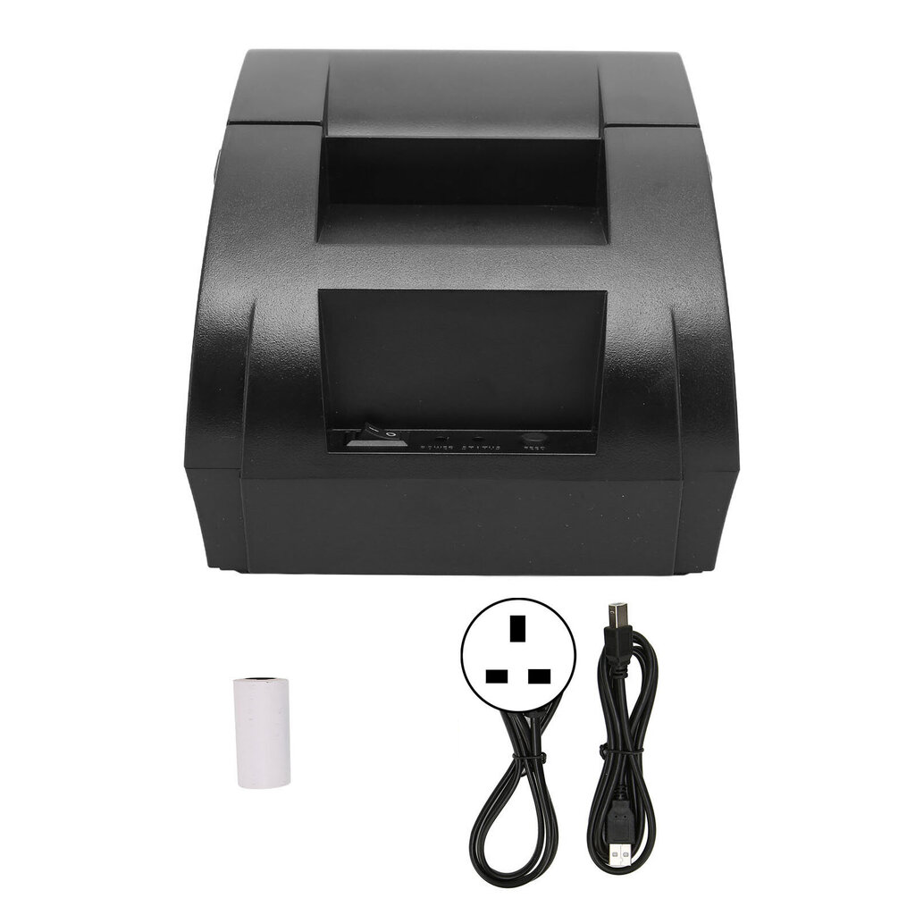 Lämpötulostin 5890K 90mm/s tulostusnopeus Tilaa säästävä TPH Coating Black Label Print Tool for Win 100-240VUK Plug hinta ja tiedot | Tulostustarvikkeet | hobbyhall.fi