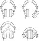 Audio Technica ATH-M30x hinta ja tiedot | Kuulokkeet | hobbyhall.fi