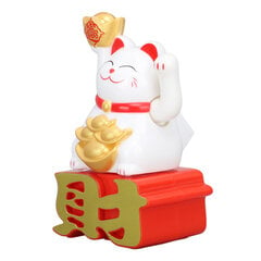 Lucky Cat -ornamentti heiluttava käsivarsi houkuttelee vaurautta Lucky Fortune Cat pöytäautojen toimistokauppaan Valkoinen MLY23109 hinta ja tiedot | Raapimispuut ja kiipeilypuut | hobbyhall.fi