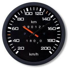 Seinäkello Froster Speedometer hinta ja tiedot | Hauskat kellot | hobbyhall.fi