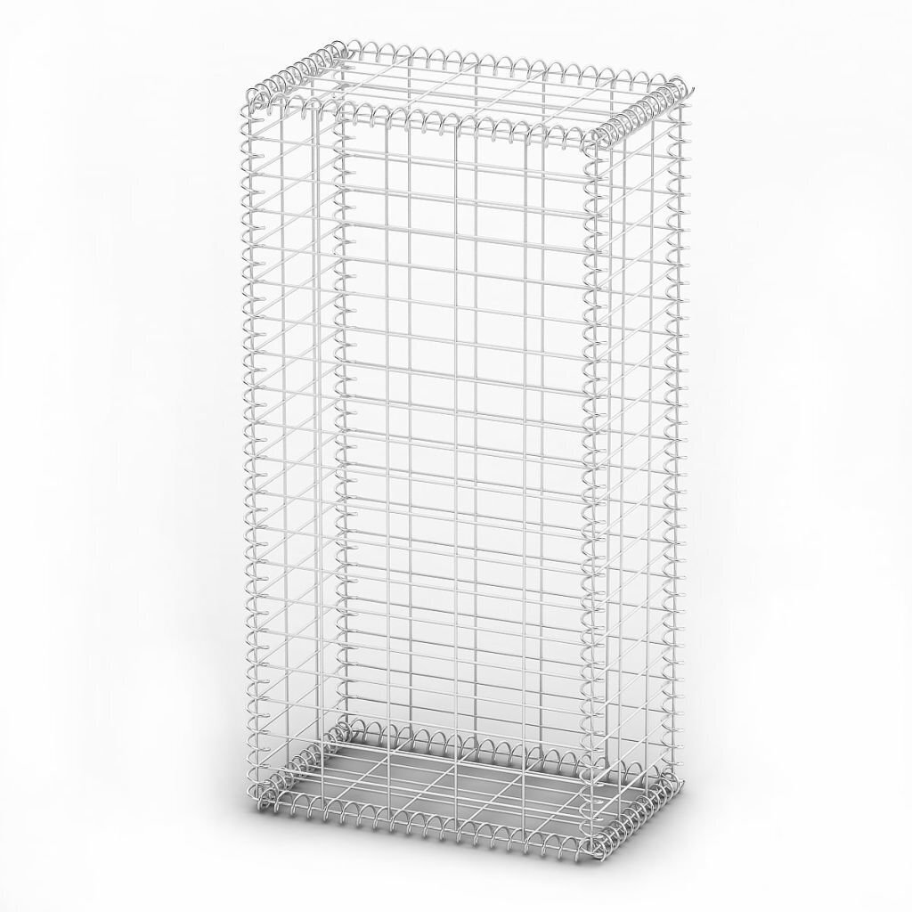 Gabion, 100 x 50 x 30 cm hinta ja tiedot | Aidat ja tarvikkeet | hobbyhall.fi