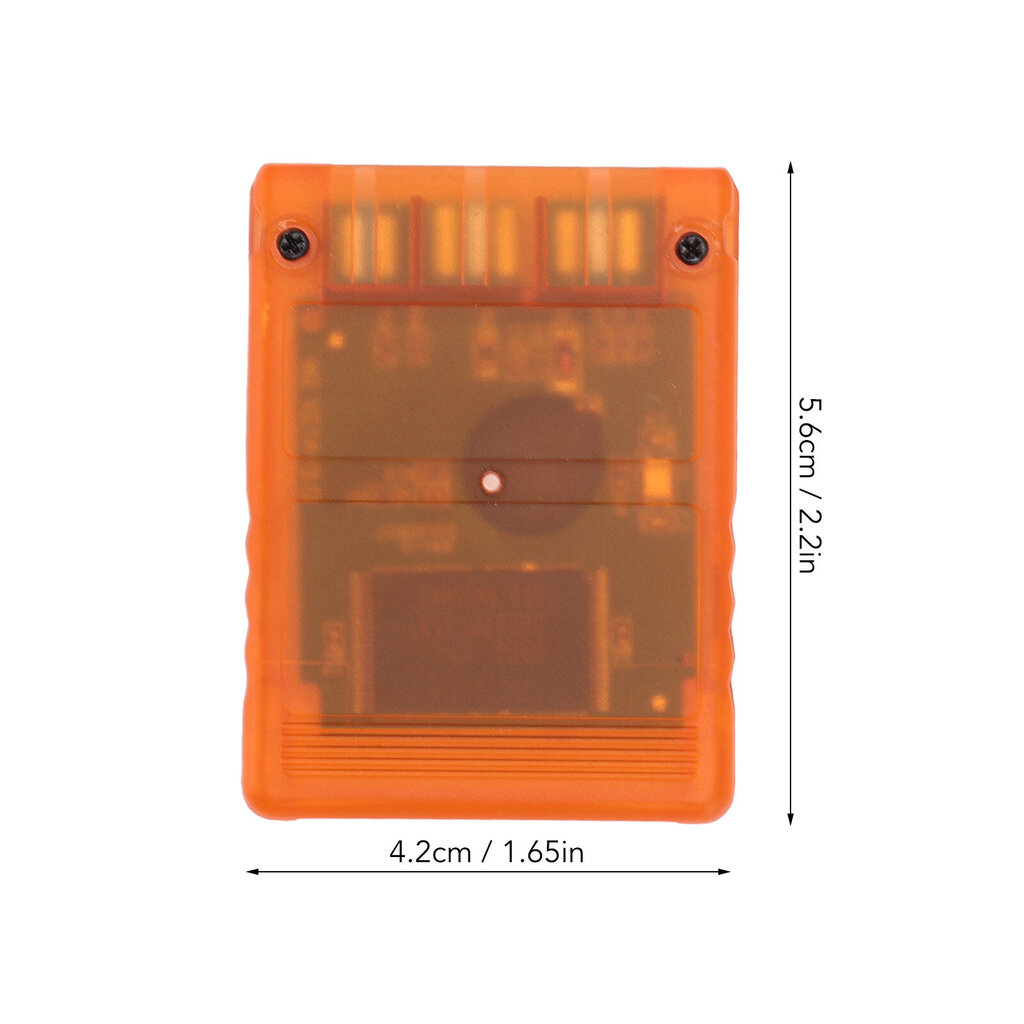 Konsolin muistikortti V1.966 OPL HD Loader -ohjelma Korttipelin aloituskortti läpinäkyvällä kotelolla läpinäkyvä oranssi 16MB hinta ja tiedot | Ohjaimet ja lisätarvikkeet | hobbyhall.fi