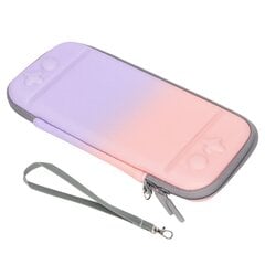 Pelikonsolin säilytyspussi iskunkestävä värillinen kädessä pidettävä peliohjaimen suojapussi lisätarvikkeilla N SwitchPink Purplelle hinta ja tiedot | Ohjaimet ja lisätarvikkeet | hobbyhall.fi