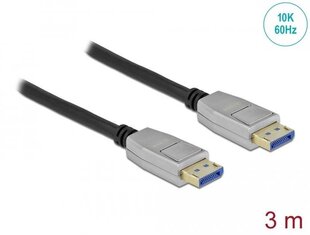 Delock DisplayPort, 3 m hinta ja tiedot | Kaapelit ja adapterit | hobbyhall.fi