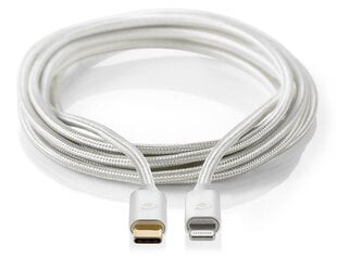 Nedis Lightning/USB, 2 m hinta ja tiedot | Kaapelit ja adapterit | hobbyhall.fi