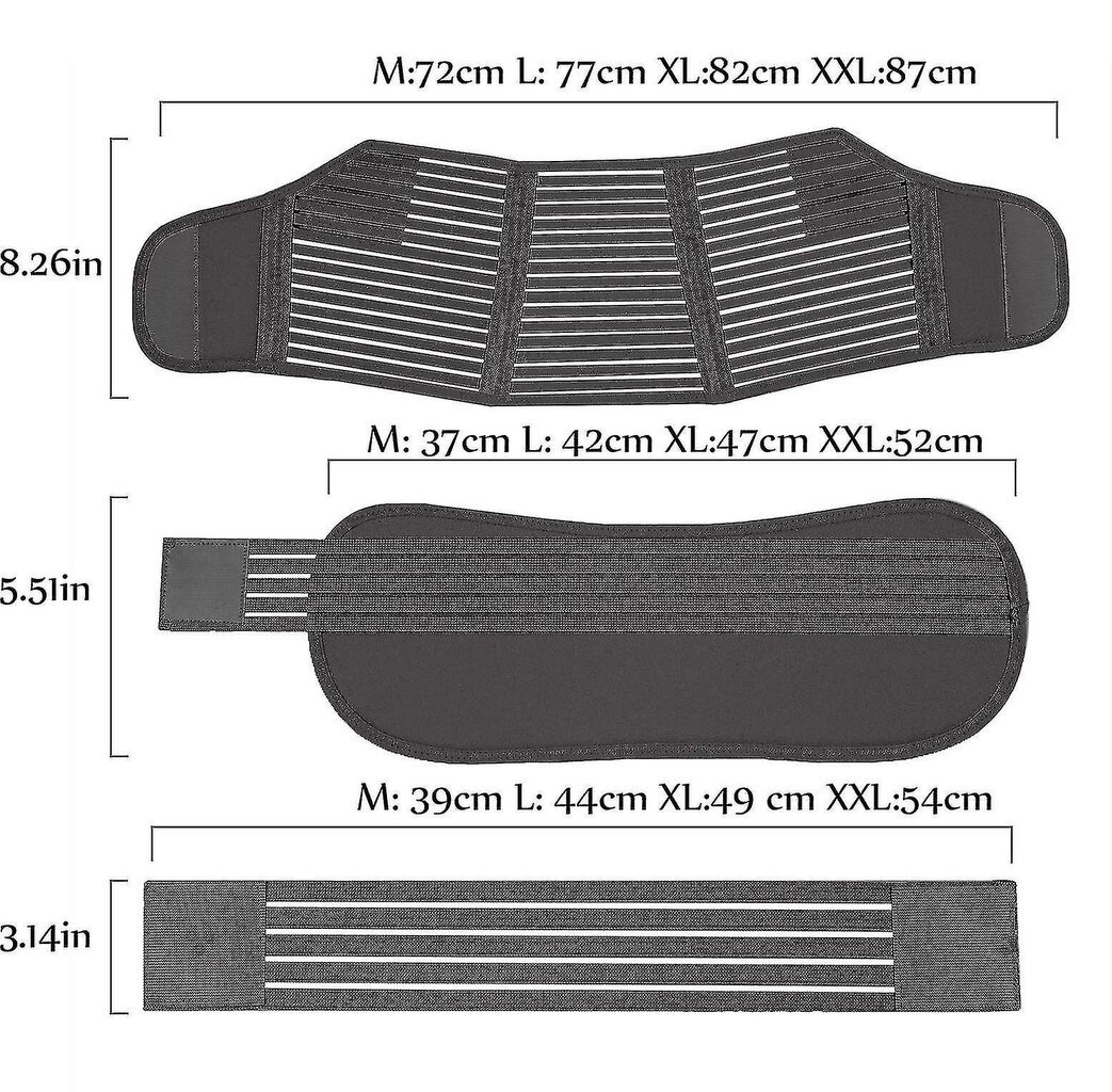 Raskaus tuki vyö Äitiys vyö pehmeä Stretch hengittävä raskaus Belly Lift-musta hinta ja tiedot | Naisten vyöt | hobbyhall.fi