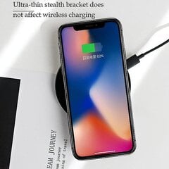 Magneettinen takana oleva autoteline iPhonelle Samsung Huawei Xiaomi Origami pöytätietokoneen matkapuhelinteline taittuva pidike kotitoimistoon hinta ja tiedot | Puhelintelineet | hobbyhall.fi