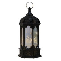 Eid Mubarak LED-lyhdyt Retro kuusikulmaiset lasivalot koristeet kodin ramadanin islamilaiseen festivaalijuhliin hinta ja tiedot | Retkilamput | hobbyhall.fi