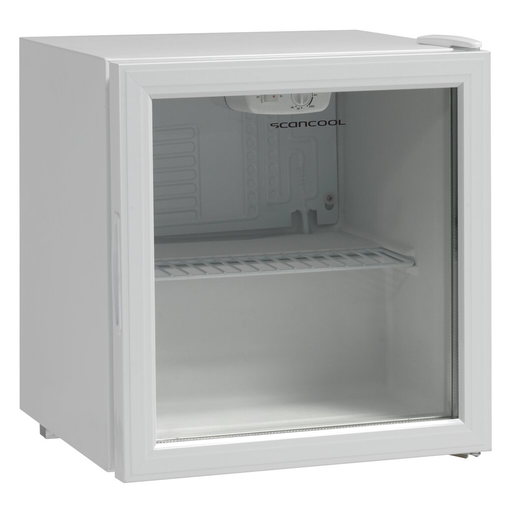 Vitriini jääkaappi Scandomestic DKS62, 52,5 cm, valkoinen hinta ja tiedot | Jääkaapit | hobbyhall.fi