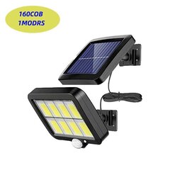 (160 led 1mode) Solar Light Outdoor Sunlight PIR-liiketunnistin 13Mode vedenpitävä street seinävalaisin puutarha-aidan katukoristeluun hinta ja tiedot | Jouluvalot | hobbyhall.fi