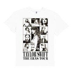 Taylor Swift The Eras Tour White T-Shirt hinta ja tiedot | Miesten T-paidat | hobbyhall.fi