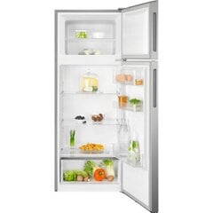 Jääkaappipakastin Electrolux LTB1AF24U0, 144 cm, ruostumaton teräs hinta ja tiedot | Jääkaapit | hobbyhall.fi