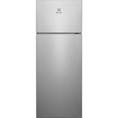 Jääkaappipakastin Electrolux LTB1AF24U0, 144 cm, ruostumaton teräs hinta ja tiedot | Jääkaapit | hobbyhall.fi