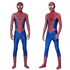 Miesten supersankari Marvel Spiderman -asu Halloween Cosplay -asut Spiderman-haalaripuku aikuisille hinta ja tiedot | Naamiaisasut | hobbyhall.fi