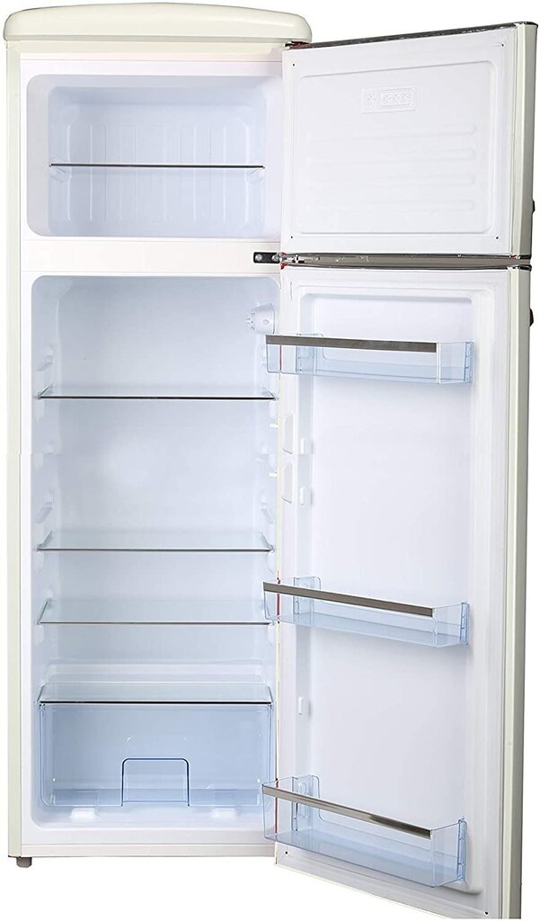 Frigelux RFDP246RCA -jääkaappipakastin, 169 cm, beige hinta ja tiedot | Jääkaapit | hobbyhall.fi