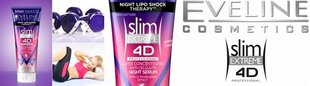 Eveline Cosmetics Slim 4D yöseerumi selluliittia vastaan, 250 ml hinta ja tiedot | Selluliittia ehkäisevät tuotteet | hobbyhall.fi