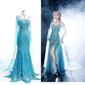 Prinsessa Elsa Mekko Naisten Cosplay Party Mekko Fancy Mekko Halloween Mekko Syntymäpäivä Lahjat hinta ja tiedot | Naamiaisasut | hobbyhall.fi