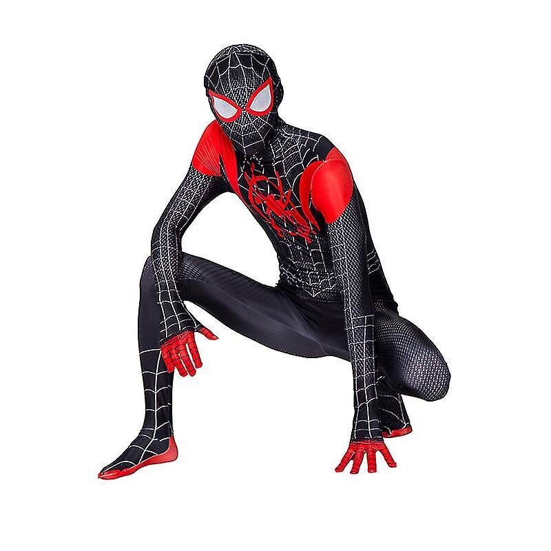 Vaikams Miles Morales puku Haalari Helovino puku hinta ja tiedot | Naamiaisasut | hobbyhall.fi