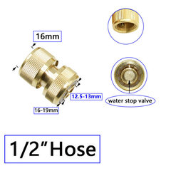 1/2" 3/4" 1" messinkiletku pikaliitin 16mm 20mm kuparihana liitäntäsovitin Puutarhaletkujen korjaus kastelupistoolin liittimet hinta ja tiedot | Puutarhaletkut, kastelukannut ja muut kastelutarvikkeet | hobbyhall.fi