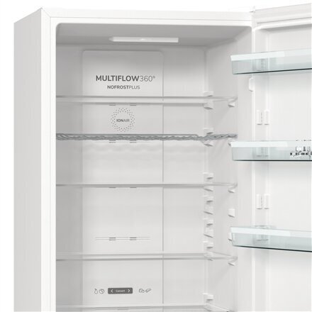 Jääkaappipakastin Gorenje NRK6202AW4, 200 cm hinta ja tiedot | Jääkaapit | hobbyhall.fi