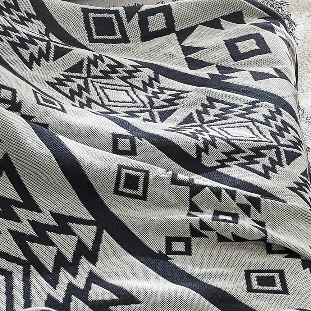 Svetanya Geometric Native American Sohva Peite Tuoli Pyyhe Vuodevaatteet Heittopeitto Lattiamatto LxP 90x240cm 20202418 hinta ja tiedot | Pussilakanat ja tyynyliinat | hobbyhall.fi