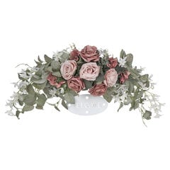 Eurooppalainen tervetuliaismerkki Rose Orchid Lintel Decoration Home Häät Koristekukat hinta ja tiedot | Sisustuspaneelit | hobbyhall.fi