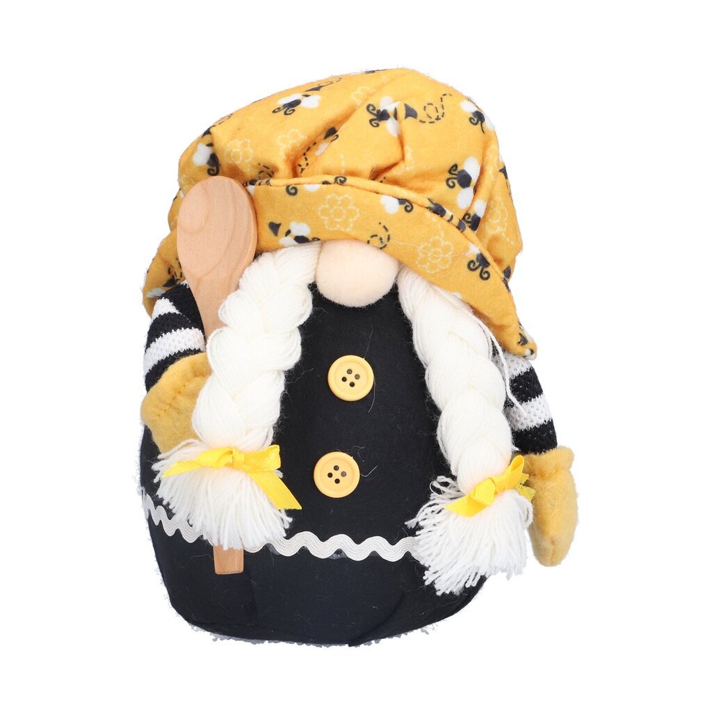 Bee Pattern Gnome Doll Kääpiö Kasvoton Nukke Ornamentti Sisustus olohuoneeseen Sohva Työpöytä Kirjahylly Punostyyli hinta ja tiedot | Säkkituolit, rahit ja penkit | hobbyhall.fi