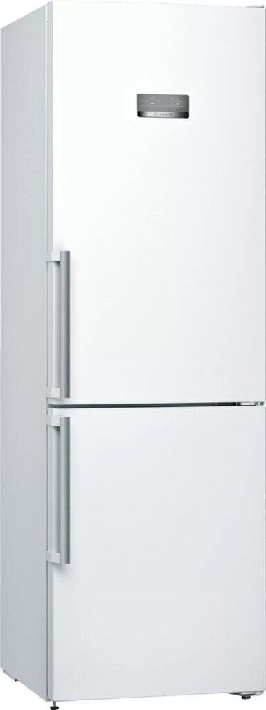 Jääkaappipakastin Bosch KGN367WEQ, 186 cm NoFrost, valkoinen hinta ja tiedot | Jääkaapit | hobbyhall.fi