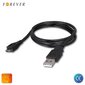 Forever Universal Micro Data Cable 1m musta hinta ja tiedot | Puhelinkaapelit | hobbyhall.fi