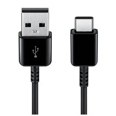 Samsung USB-USB-C 2 kpl kaapelit 1,5 m, musta hinta ja tiedot | Puhelinkaapelit | hobbyhall.fi