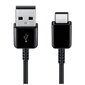 Samsung USB-USB-C 2 kpl kaapelit 1,5 m, musta hinta ja tiedot | Puhelinkaapelit | hobbyhall.fi