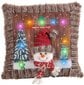 Holiday Glowing Tyynyliina Pehmeä Pehmo LED-valaistu tyynyliina, Christmas Design Tyynyliina joulupukki hinta ja tiedot | Koristeet ja tarrat | hobbyhall.fi