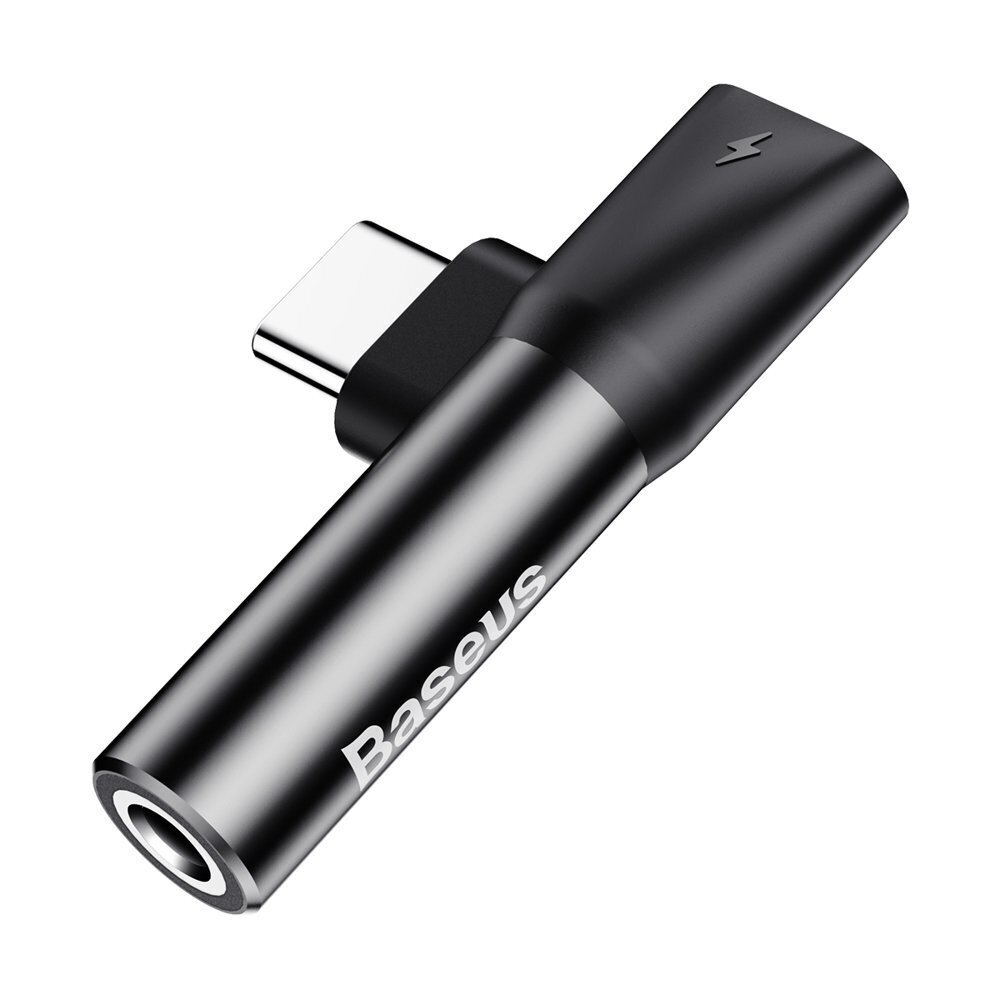 USB-C - USB-C ja 3,5 mm adapteri, musta hinta ja tiedot | Puhelinkaapelit | hobbyhall.fi