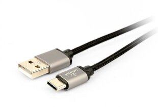 Gembird USB 2.0 (AM) - USB Type C (M), 1,8 m hinta ja tiedot | Gembird Puhelimet, älylaitteet ja kamerat | hobbyhall.fi