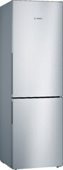 Bosch KGV362LEA, jääkaappipakastin, 186 cm, ruostumaton teräs hinta ja tiedot | Bosch Jääkaapit ja pakastimet | hobbyhall.fi