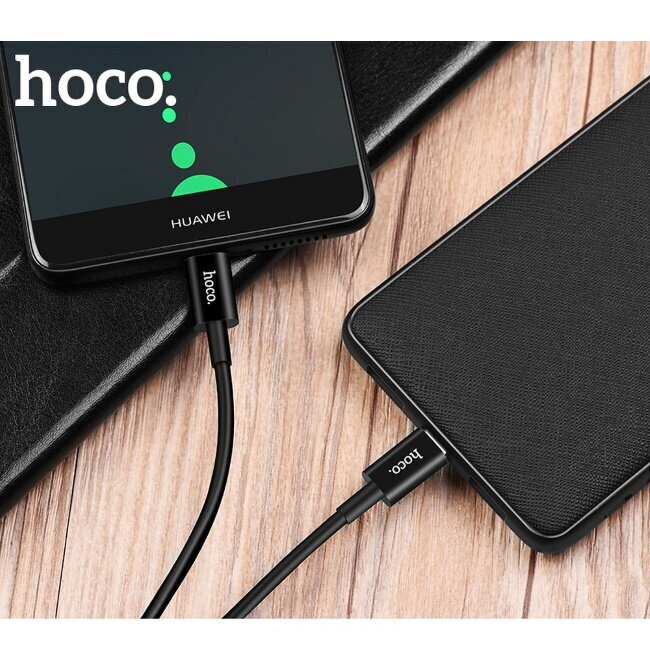 Latausjohto Hoco X23 Type-C 1,0m musta hinta ja tiedot | Puhelinkaapelit | hobbyhall.fi