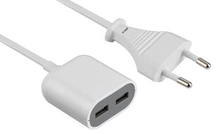 2 USB-LATURI Max.2.4A 1.5M ELECTRALINE 500342 hinta ja tiedot | Electraline Puhelimet, älylaitteet ja kamerat | hobbyhall.fi