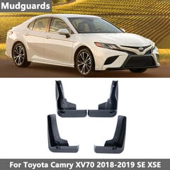 (Sopii SE XSE:lle) Rokasuojat Toyota Camry XV70 2018 2019 2020 2021 2022 2023 Lokasuojat Roiskelasuojat Etupyörän Auton muotoilutarvikkeet hinta ja tiedot | Lisätarvikkeet autoiluun | hobbyhall.fi