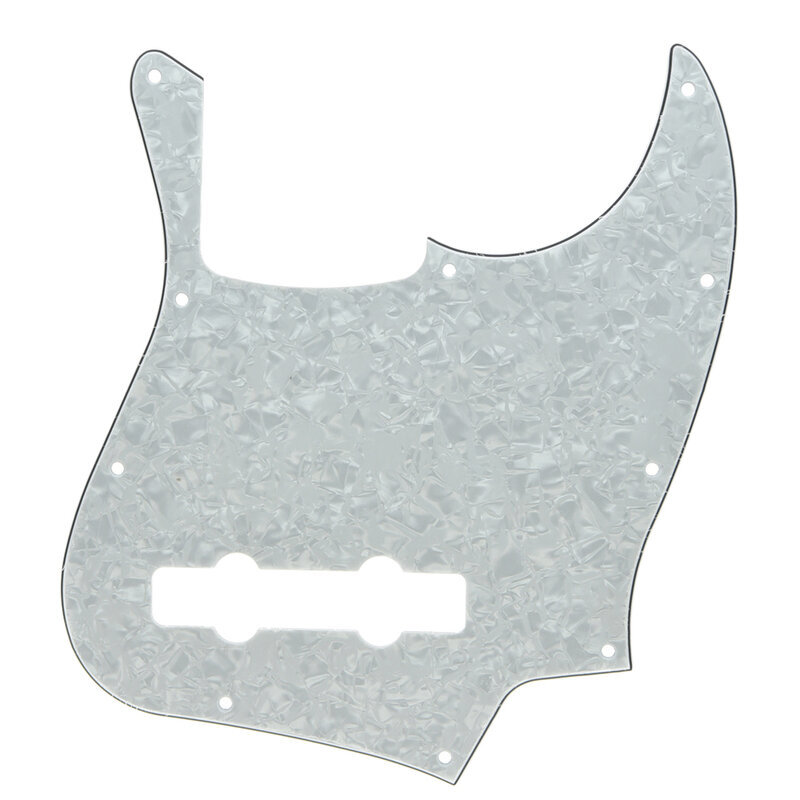 (White Pearl) USA Spec 5 String Jazz J Bass Pickguard ruuveilla Fenderille American scratch plate oara baixo escudo baixo tarkkuusbasso hinta ja tiedot | Lisätarvikkeet autoiluun | hobbyhall.fi